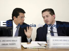 Jorge Sánchez y David Jiménez en el IEE - ES imagen agencia de fotografía