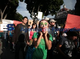 Manifestación estudiantes 132  - ES imagen agencia de fotografía