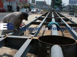 Obras transporte Ruta paraderos - ES imagen agencia de fotografía