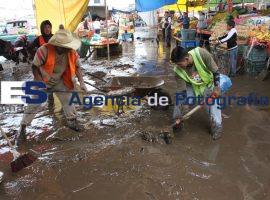 Afectaciones por desborde de rio Atoyac en Texmelucan - ES imagen agencia de fotografía