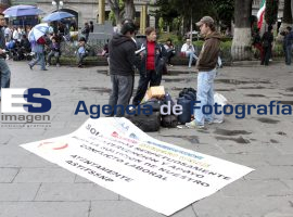 Huelga de hambre del ASTITPSSNP - ES imagen agencia de fotografía