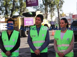 Ayuntamiento de Puebla bacheo de avenidas - ES imagen agencia de fotografía