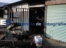 Incendio Mercado 5 de mayo - ES imagen agencia de fotografía