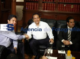 Eduardo Rivera y Juan Manuel Oliva PAN - ES imagen agencia de fotografía