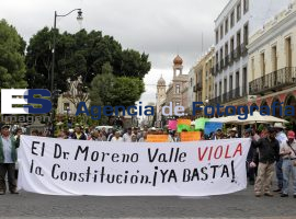Marchan habitantes de Ayutla - ES imagen agencia de fotografía