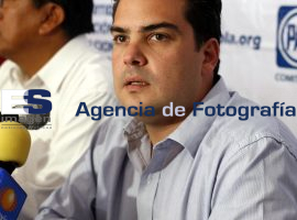 Juan Carlos Mondragónd dirigente estatal PAN - ES imagen agencia de fotografía