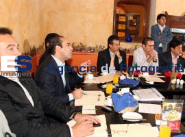 Jorge Aguilar Chedrahui y comisión de Salud - ES imagen agencia de fotografía