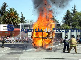 Simulacro en CU de la BUAP - ES imagen agencia de fotografía