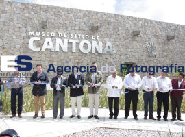 Inauguración museo de sitio Cantona - ES imagen agencia de fotografía