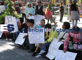 Locatarios del Mercado Unión se manifestaron en el ayuntamiento - ES imagen agencia de fotografía