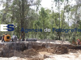 Obras teleférico zona de los fuertes - ES imagen agencia de fotografía