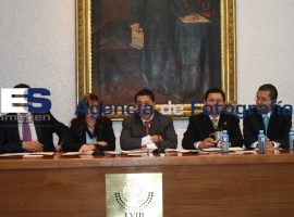 Rueda de prensa de Guillermo Arechiga - ES imagen agencia de fotografía