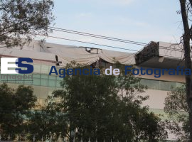 Se desploma techo de Biblioteca central de BUAP - ES imagen agencia de fotografía