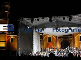 Orquesta Sonfónica Nacinal en el Vaniloquio San Pedro Cholula - ES imagen agencia de fotografía