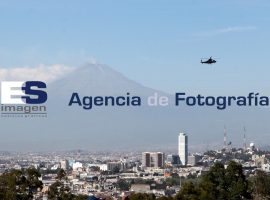Helicóptero de gobierno de Puebla 2012 - ES imagen agencia de fotografía