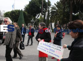 Consejo Ciudadano 25 años Cuidad Patrimonio Puebla protesta - ES imagen agencia de fotografía