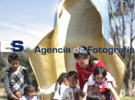 Visitan el santuario de la Virgen de Guadalupe seminario Palafox - ES imagen agencia de fotografía