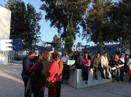 Manifestación de maestros en SEP - ES imagen agencia de fotografía