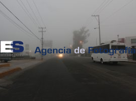 Neblina al sur de la ciudad de Puebla - ES imagen agencia de fotografía