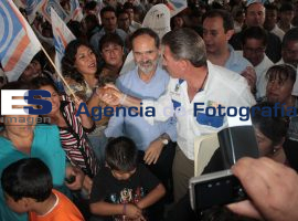 Dirigentes del PAN en apoyo al candidato Antonio Gali - ES imagen agencia de fotografía