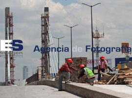 Puente Bulevar carlos Camacho en la intersección con el bulevard cinco de mayo - ES imagen agencia de fotografía