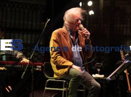 Luis Eduardo Aute en Puebla - ES imagen agencia de fotografía