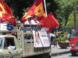 Simpatizantes del PT en apoyo a Enrique Aguera - ES imagen agencia de fotografía