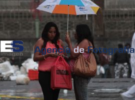 Lluvias en la ciudad de Puebla - ES imagen agencia de fotografía