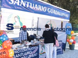 Preparativos para la Kermes Santuario Guadalupano - ES imagen agencia de fotografía