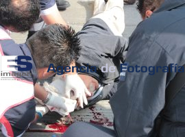 Atropellado y cierre del bulevar 5 de Mayo  - ES imagen agencia de fotografía