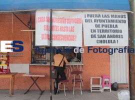 Colonos rechazan pertenecer al municipio de Puebla  - ES imagen agencia de fotografía