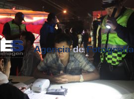Alcoholímetro circuito Juan Pablo II y la 27 Poniente - ES imagen agencia de fotografía