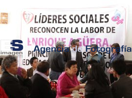 Lideres sociales piden que Enrique Agüera participe en elección - ES imagen agencia de fotografía