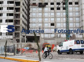 Fallece trabajador en Torres Perseo 2013 - ES imagen agencia de fotografía