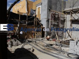 Suspendidos trabajos Teleferico Barrio del Artista - ES imagen agencia de fotografía