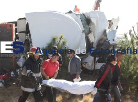 Tres personas muertas autopista Puebla-Perote - ES imagen agencia de fotografía