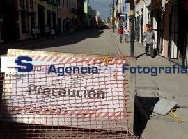 Sustituyen adoquín por concreto hidráulico  - ES imagen agencia de fotografía