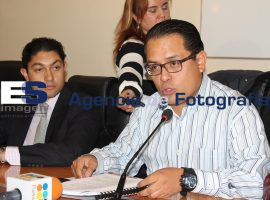 Rueda de prensa de Dip. Gerardo Mejia Ramirez 30-01-13 - ES imagen agencia de fotografía
