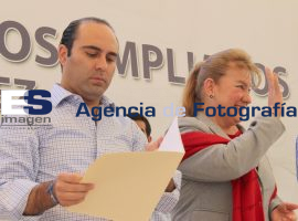 Primera piedra del Centroo de Salud de Servicios Ampliados - ES imagen agencia de fotografía