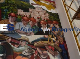 Mario Maríín, el mural de protocolos  - ES imagen agencia de fotografía