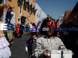 Carnaval en el centro de la ciudad  - ES imagen agencia de fotografía