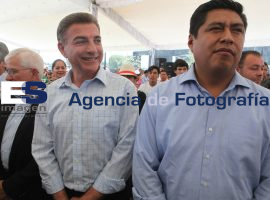Inauguran Polideportivo con Antonio Gali y Miguel Ángel Huepa - ES imagen agencia de fotografía