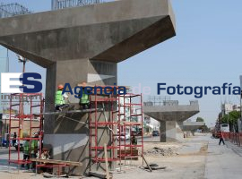 130 pesos de multa por desplome en puente Valsequillo y 5 de mayo - ES imagen agencia de fotografía
