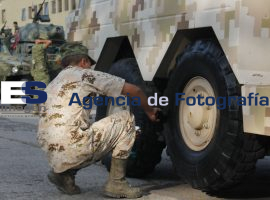 Ensayo desfile 5 de Mayo 25 Zona militar - ES imagen agencia de fotografía