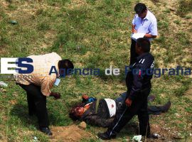 Muere por disparo de arma de fuego - ES imagen agencia de fotografía