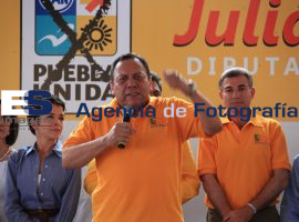 Jesús Zambrano y Antonio Gali Puebla Unida en Azumiatla - ES imagen agencia de fotografía