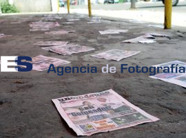 Aparece propangan en contra de Gali  - ES imagen agencia de fotografía