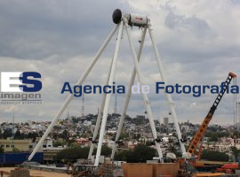 Instalación Rueda Panorámica - ES imagen agencia de fotografía
