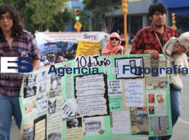 Maestros, estudiantes y simpatizantes manifestación 10 de junio  - ES imagen agencia de fotografía
