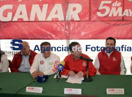 Agüera y Camacho en rueda de prensa  - ES imagen agencia de fotografía
